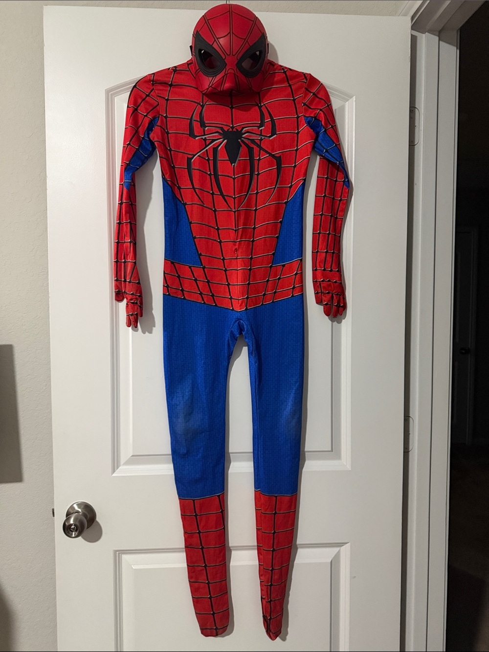 Spider-Man Kids Costume - Red & Blue Superhero Jumpsuit